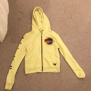 Unisex aviator nation zip up hoodie